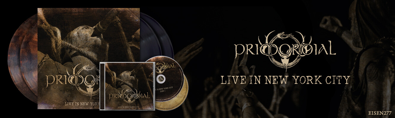 PRIMORDIAL - Live in New York City 2CD 2LP